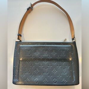 Louis Vuitton Allston Monogram Mat Leather Shoudler Bag
